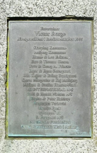 Rebild Borge Plaque