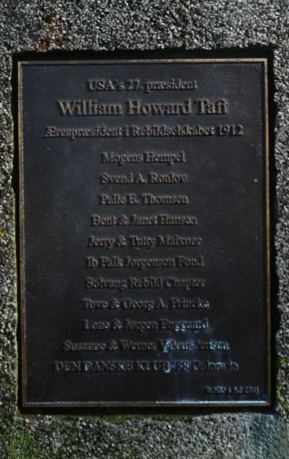 Rebild Taft Plaque