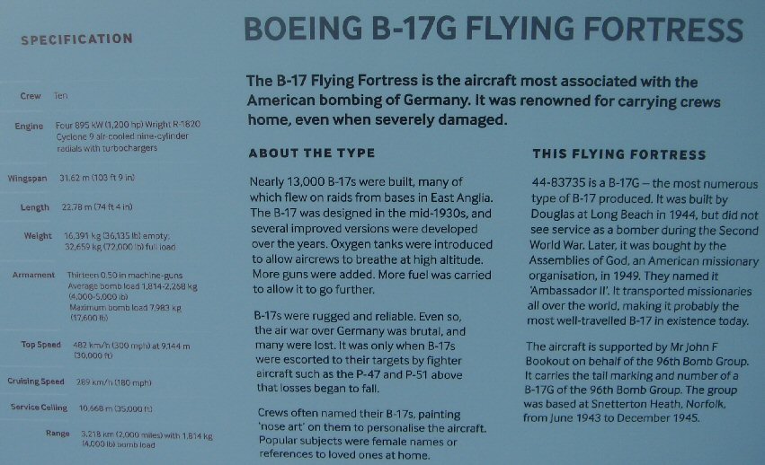 B-17G Text