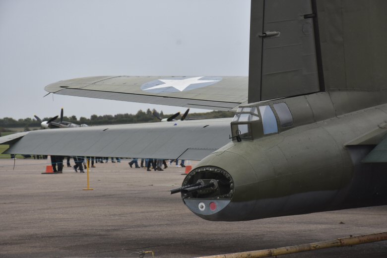 B-17 tail