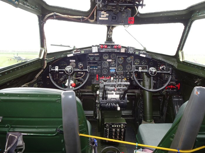 B-17 cockpit