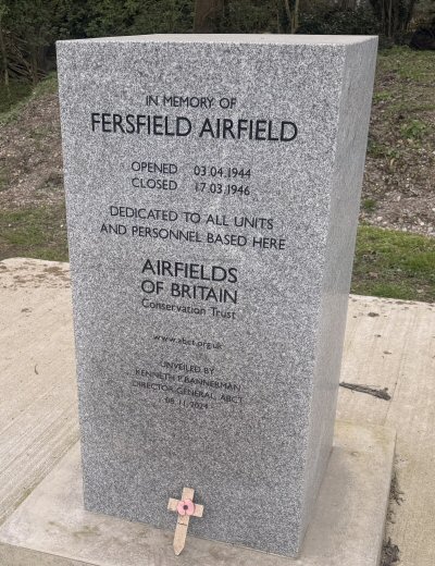 RAF Fersfield Monument